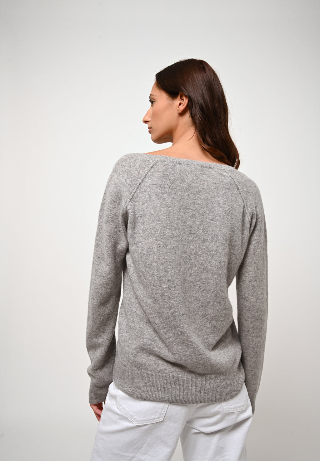 Jersey Cuello V - Giusalet - Nube Chiné