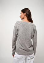 Jersey Cuello V - Giusalet - Nube Chiné