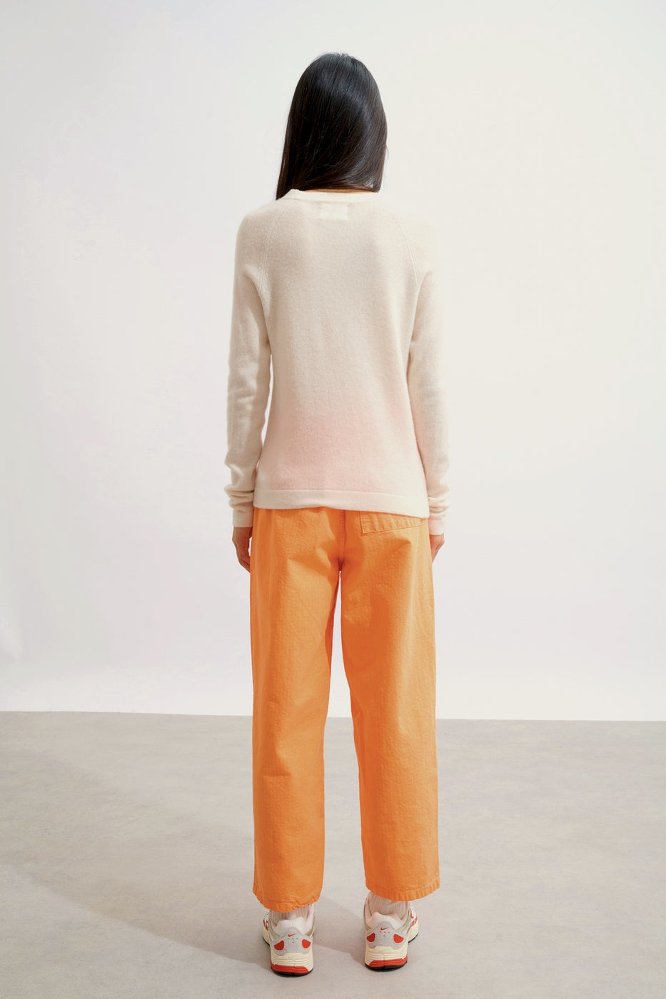 Round-Neck Jumper - Ecrin - Ivory