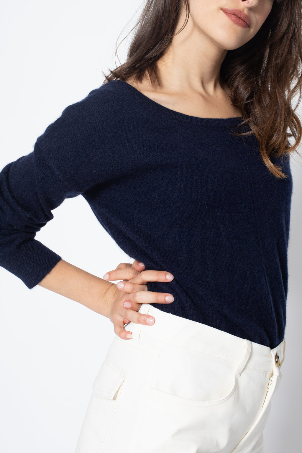 Jersey de cuello redondo - Faraut - Navy