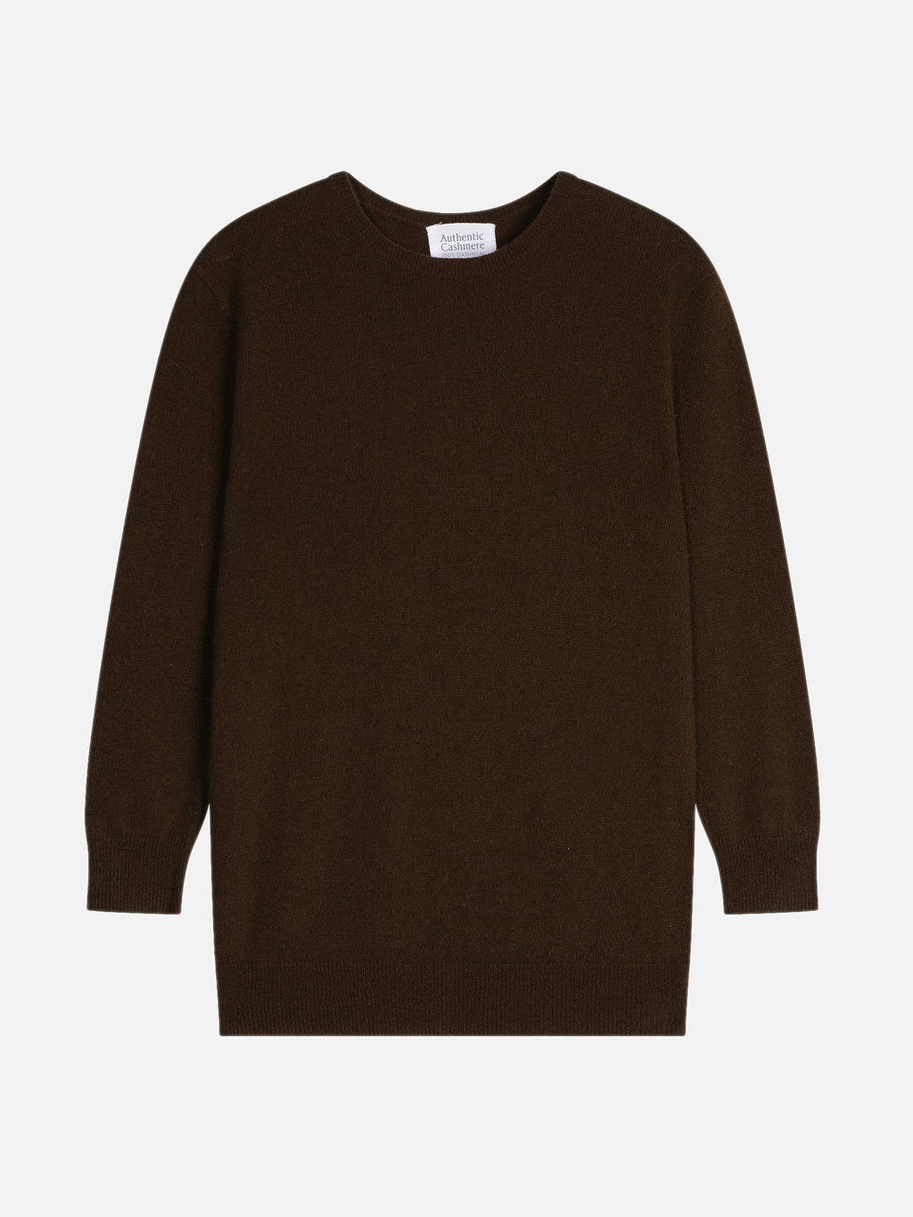 Pull Col Rond Boutonné Dos - Estaris - Choco