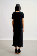 V-Neck T-Shirt - Kali - Black