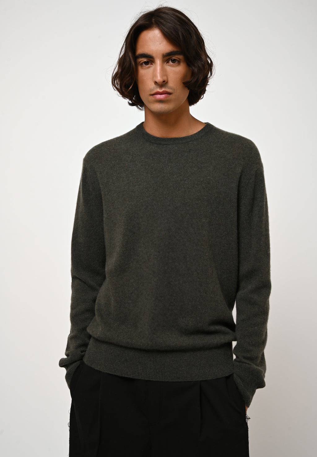 Jersey Cuello Redondo - Aiglière - Caqui Chiné