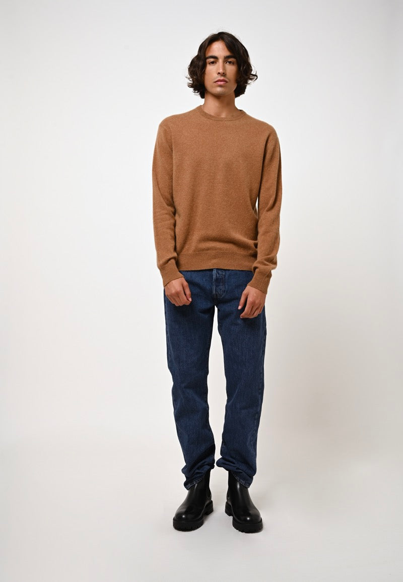 Jersey de cuello redondo - Aiglière - Avellana