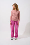 Pull Col Bateau - Criou - Bois De Rose