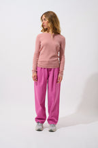 Pull Col Bateau - Criou - Bois De Rose