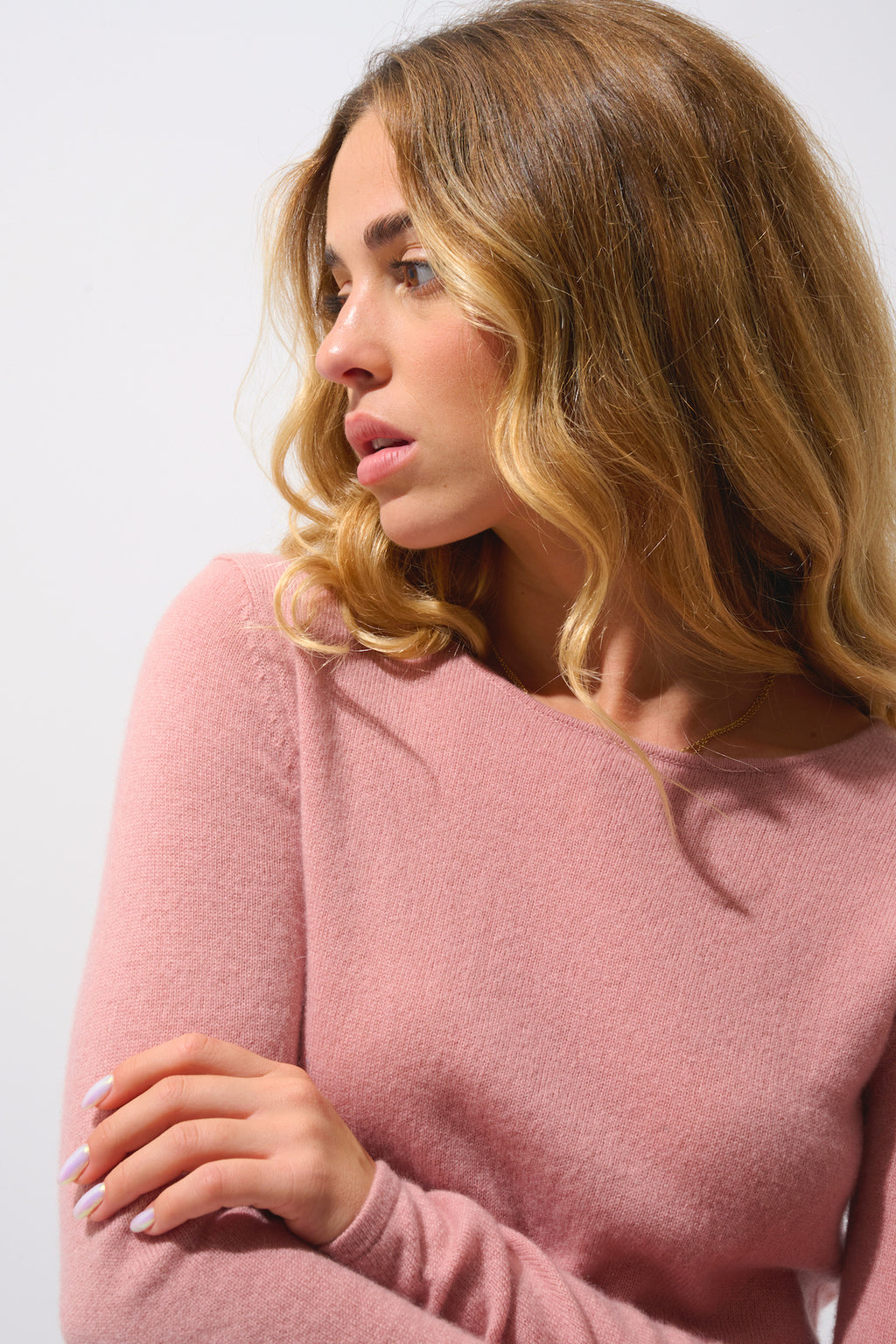 Pull Col Bateau - Criou - Bois De Rose