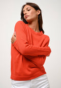 Jersey de cuello redondo - Ecrin - Naranja