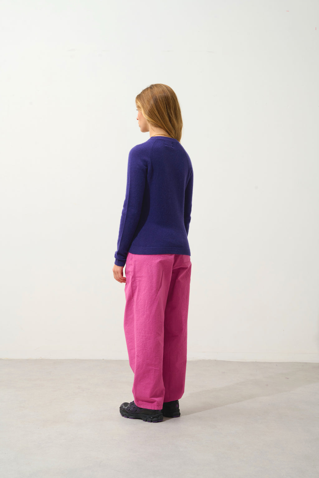 Crew-Neck Jumper - Ecrin - Purple