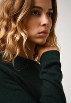 Crew-Neck Jumper - Ecrin - Cypress