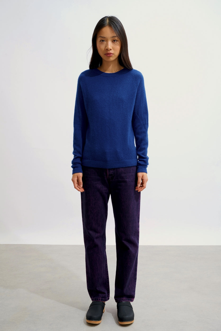 Round Neck Sweater - Ecrin - Outremer