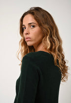 Round-Neck Jumper - Epéna - Cypress