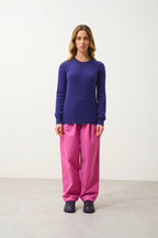 Jersey de cuello redondo - Etret - Violeta
