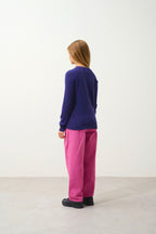 Jersey de cuello redondo - Etret - Violeta