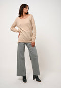 Round-Neck Jumper - Faraut - Sand