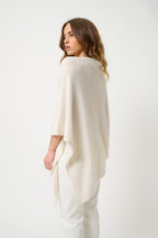 Poncho - 100% Cachemire 2 Fils - Ivoire - Femme