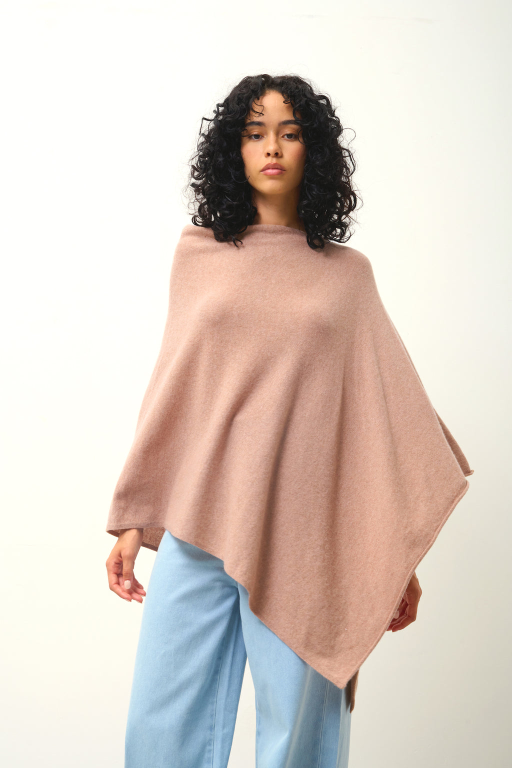 Poncho - Carra - Camel Marl