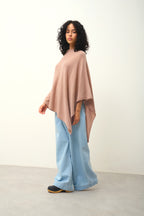 Poncho - Carra - Camel Marl