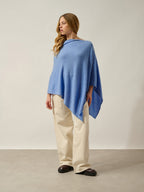Poncho - Carra - Bleu