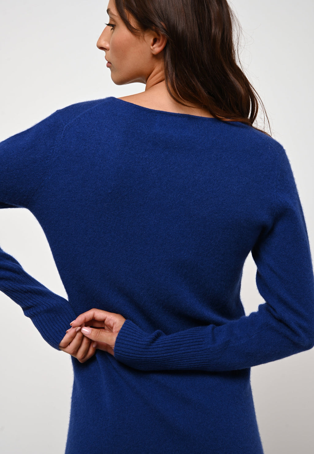 Robe - 100% Cachemire 2 Fils - Outremer