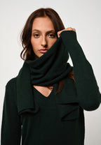 Robe Col V - Capelet - Cyprès