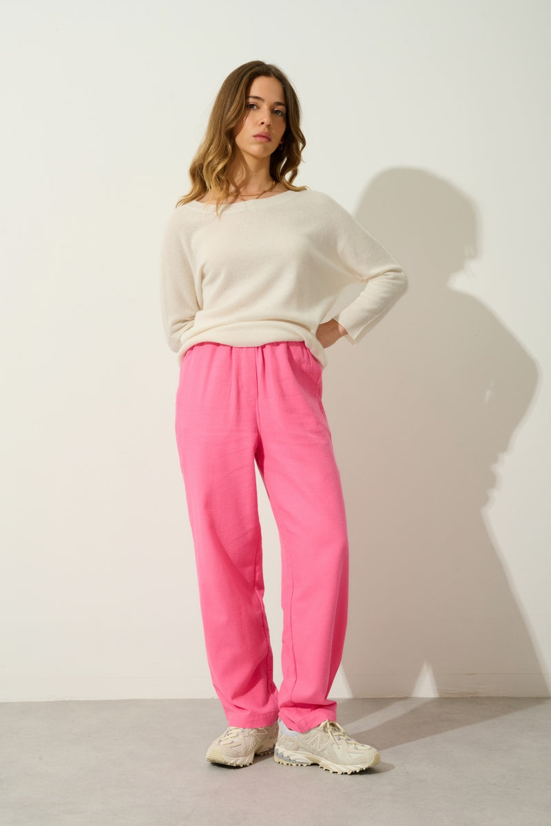 Pull Chauve Souris - Goléon - Ivoire