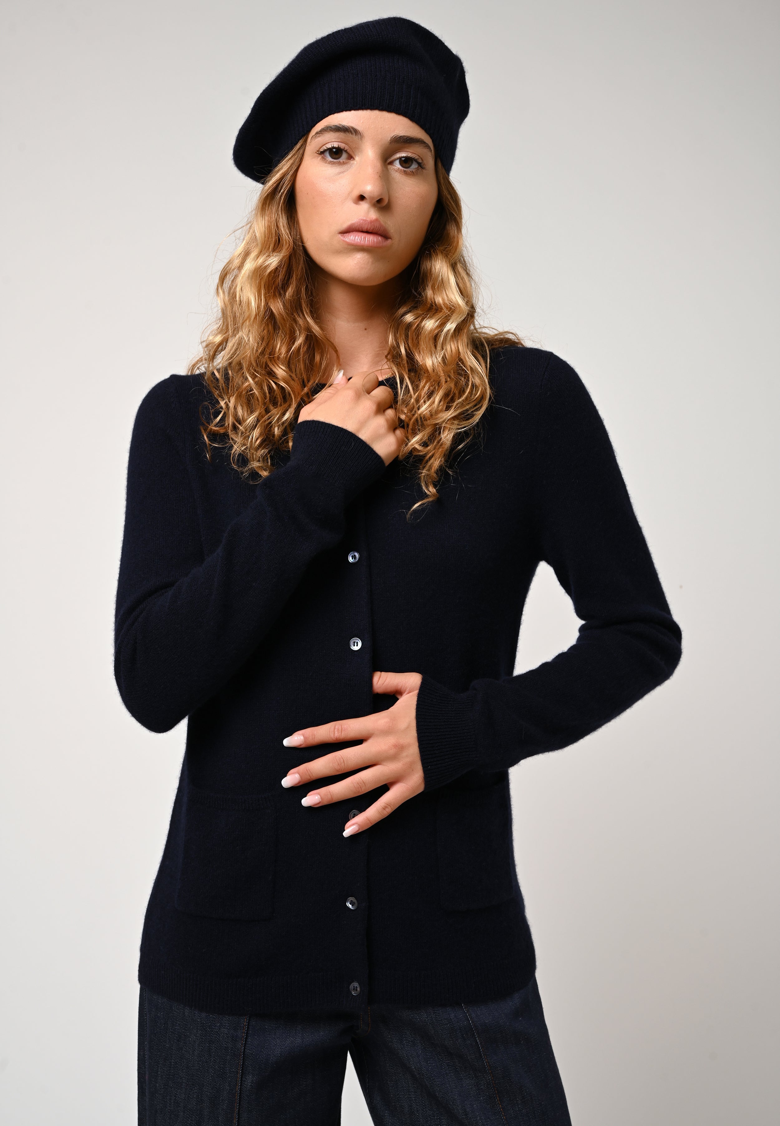 Béret 4 Fils - Liwi - Navy