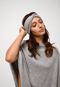 Diadema Lana de 4 hilos - Nube jaspeada - 100% Cachemira de 4 hilos - Unisex