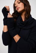 Mittens 6-Ply - Iris - Navy