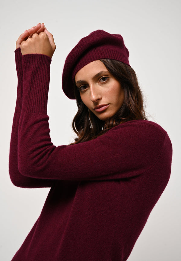 Béret 4 Fils - Liwi - Rouge