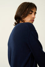 Pull Col Rond - Nolan - Navy