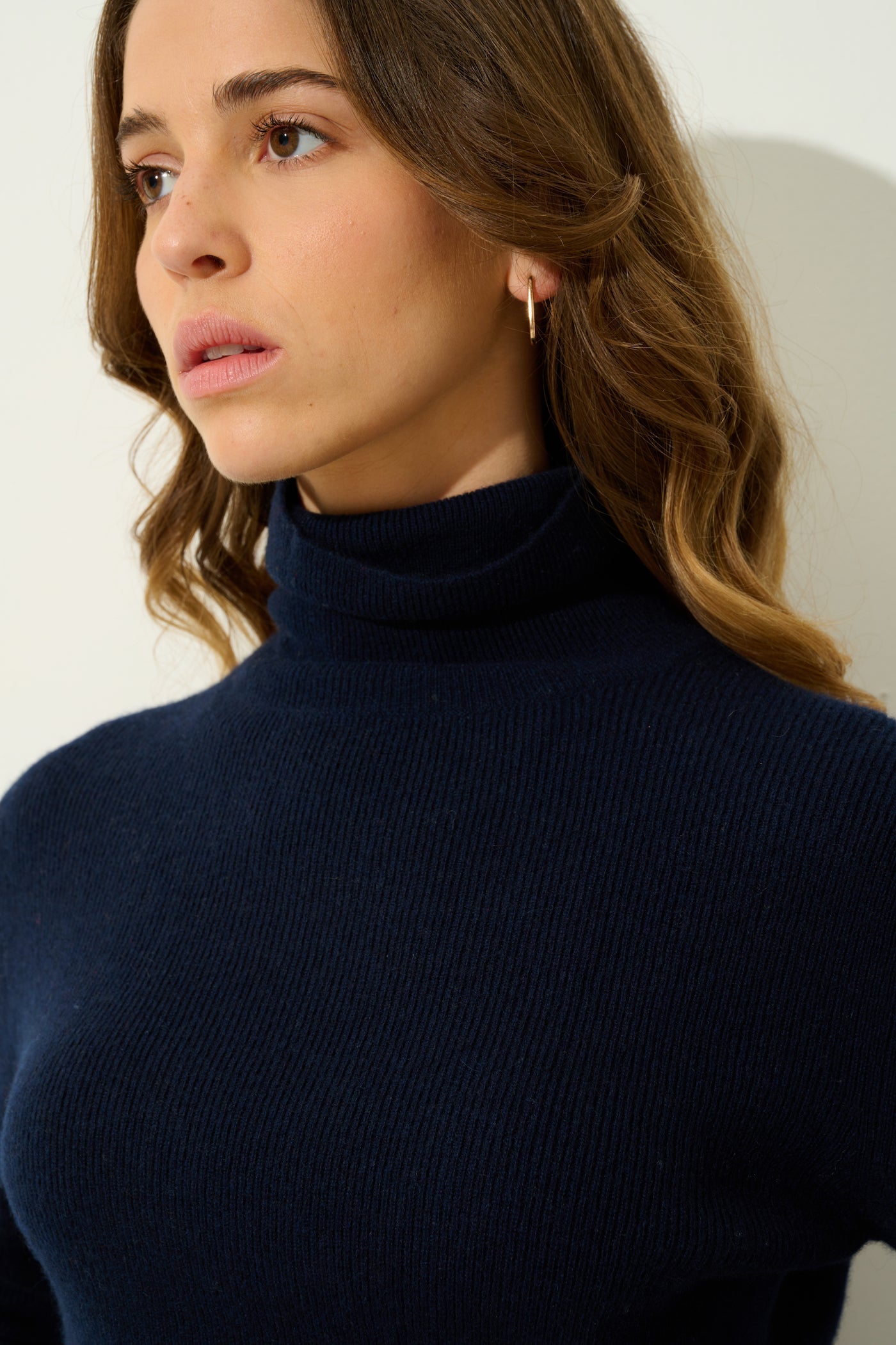 Pull Col Roulé - Suzie - Navy