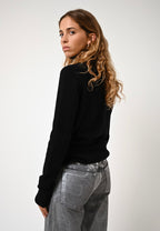 Rollneck Jumper - Suzie - Black