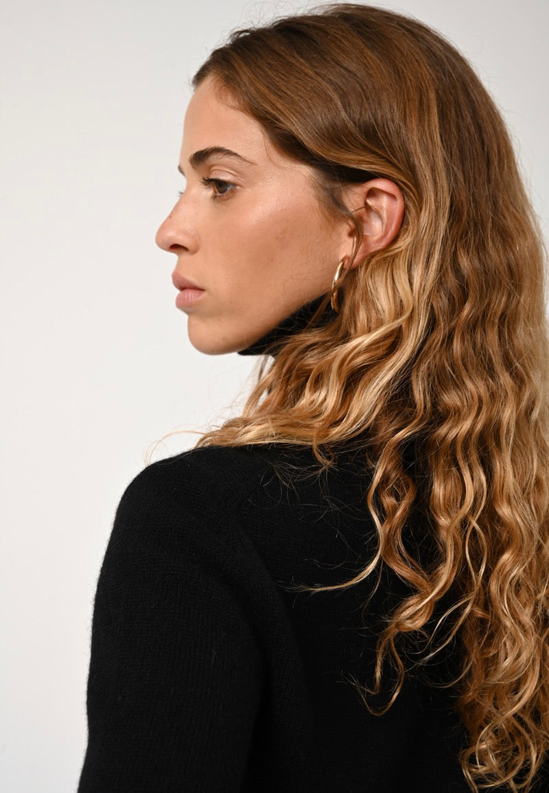 Pull Col Roulé - Suzie - Noir