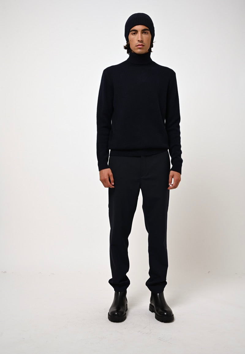 Jersey Cuello Vuelto 4 Hilos - Martin - Navy