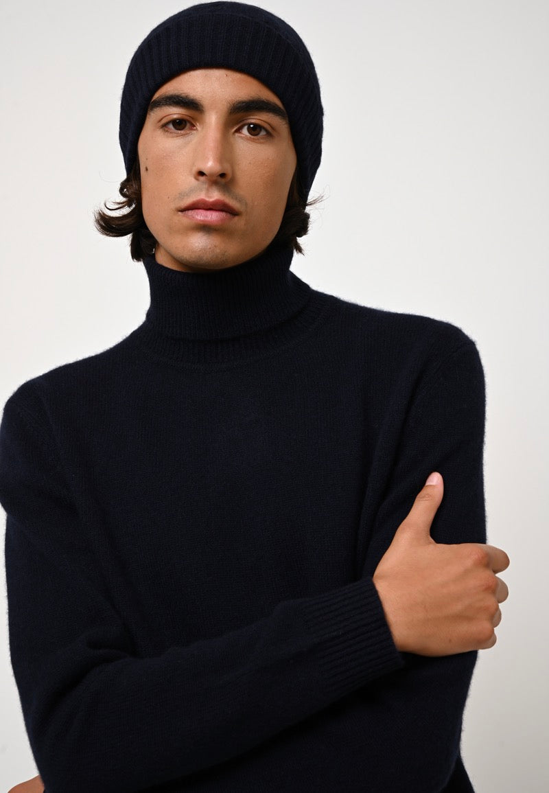 Jersey Cuello Vuelto 4 Hilos - Martin - Navy
