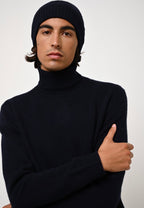 Pull Col Roulé 4 Fils - Martin - Navy