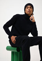 Pull Col Roulé 4 Fils - Martin - Navy