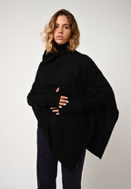 4-Ply Poncho - Meryl - Black