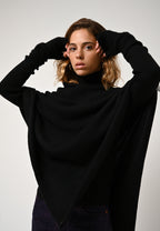 4-Ply Poncho - Meryl - Black