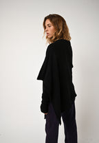4-Ply Poncho - Meryl - Black