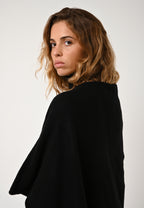 4-Ply Poncho - Meryl - Black