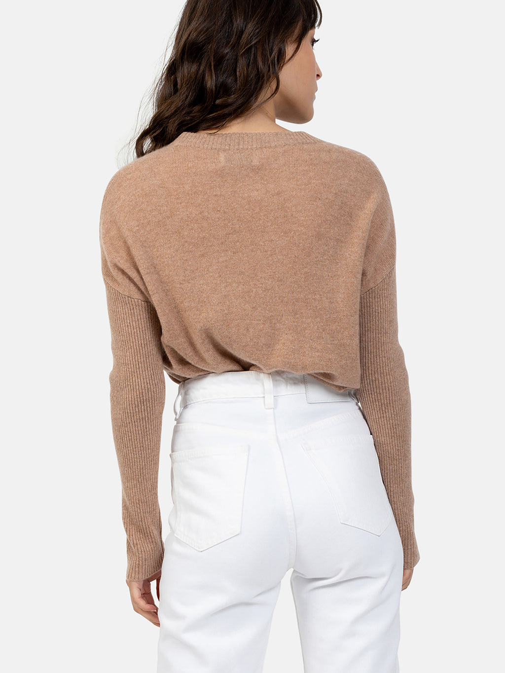 Jersey Cuello Redondo - Daria - Marrón