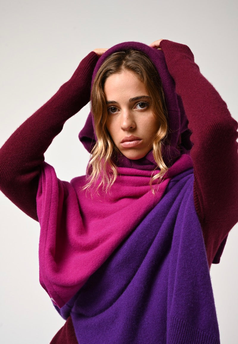 Jersey Cuello Vuelto - Suzie - Burdeos