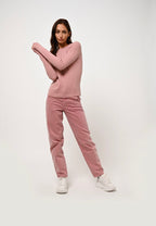 Pull Col Rond - Bella - Bois De Rose