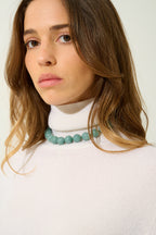 Pull Col Roulé - Suzie - Neige