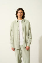 Jersey de cuello redondo de 4 hilos - Victo - Nieve
