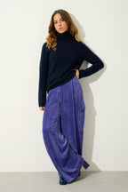 Jersey de Cuello Vuelto 4 Hilos - Linda - Navy