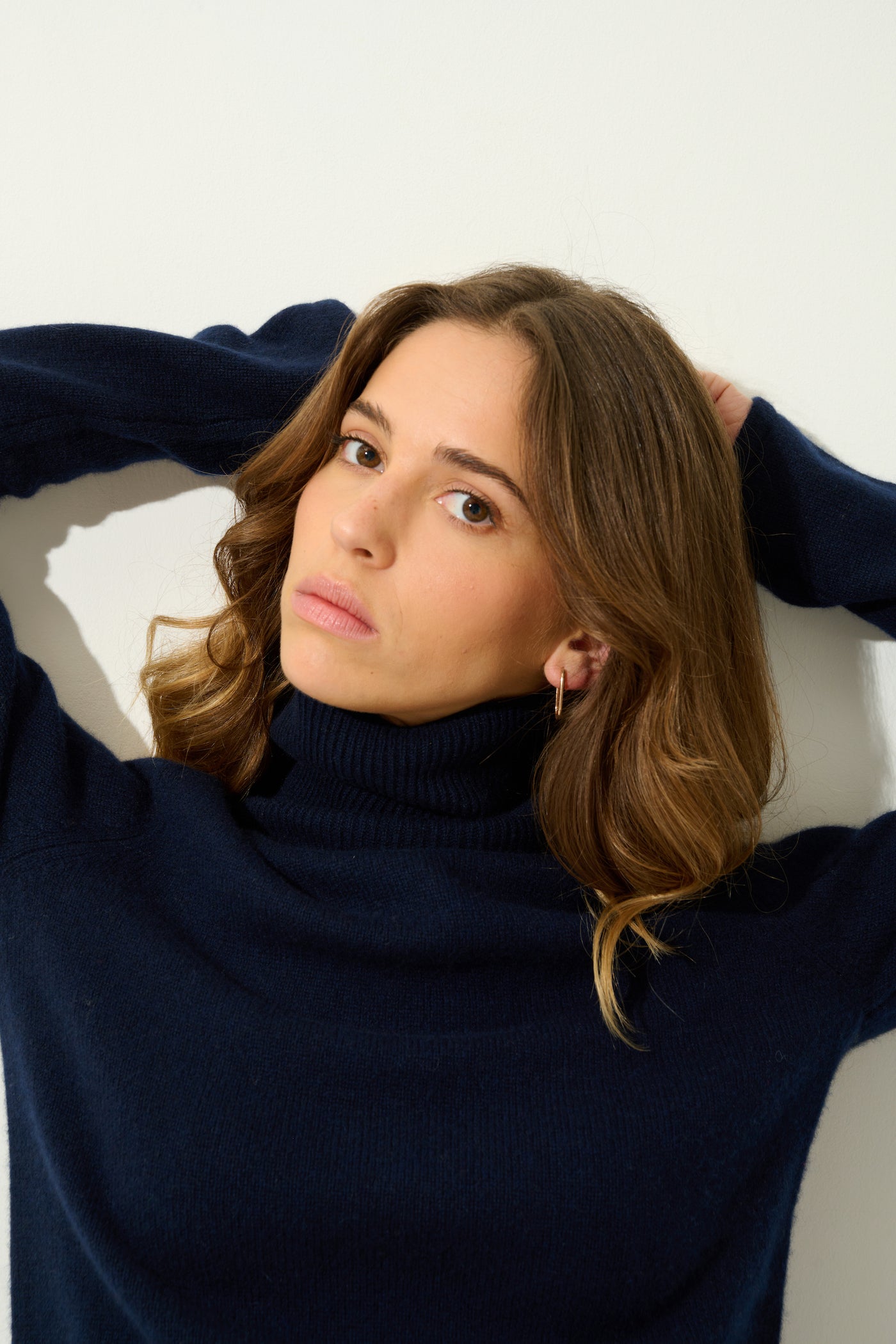 Jersey de Cuello Vuelto 4 Hilos - Linda - Navy