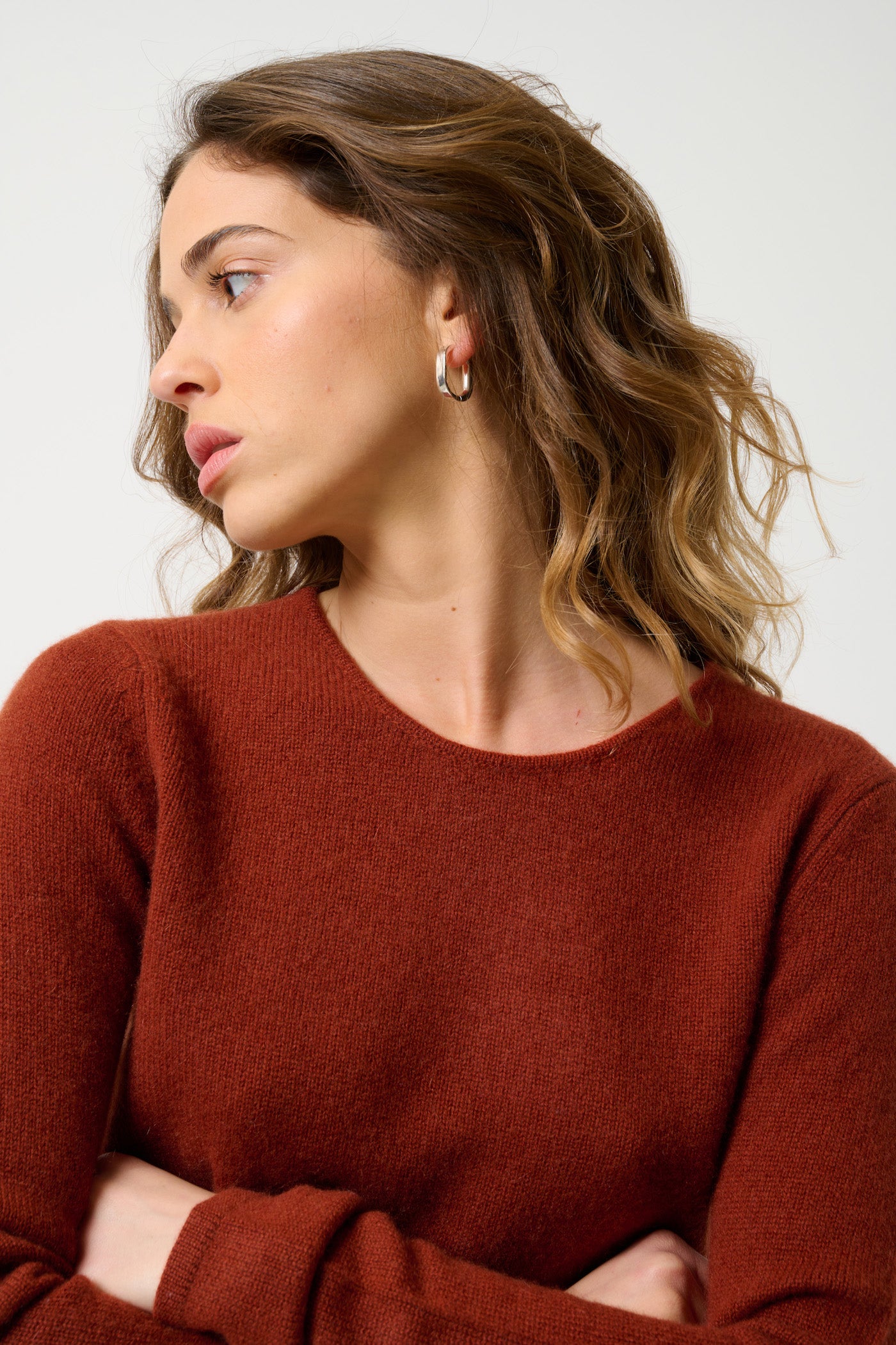 Jersey Cuello Redondo 4 Hilos - Ivy - Écureuil
